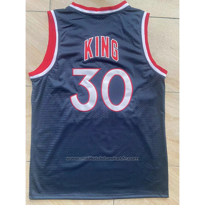 Maillot New York Knicks Bernard King #30 Mitchell & Ness 1982-83 Bleu